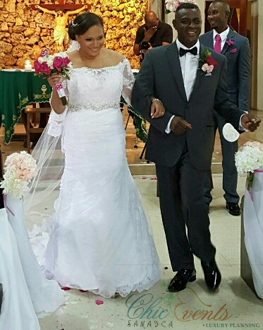 Happy Couple- Roman Catholic Wedding Montego Bay, Jamaica